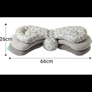 Nursing bottle feeding infant pillow